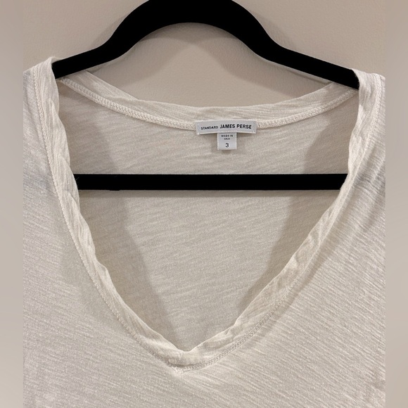 James Perse Cream Top - Picture 2 of 3